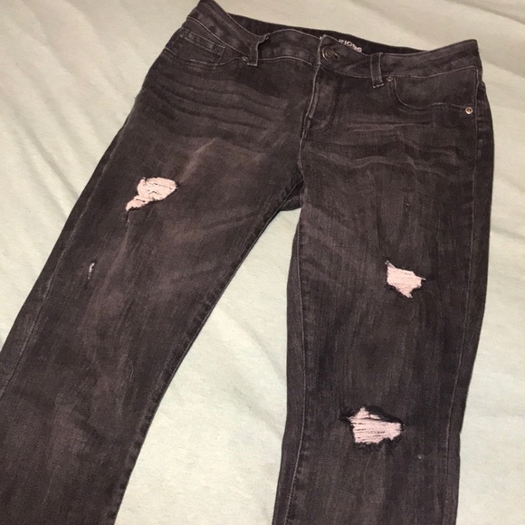 maurices black jeans